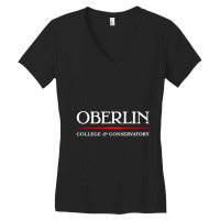 Oberlin, Conservatory Of Music Women's V-neck T-shirt | Artistshot