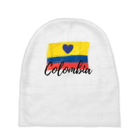 Colombia Love   Bogota Capital Colombia With Heart T Shirt Baby Beanies | Artistshot