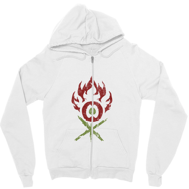 Gruul Clans Crest   Magic The Gathering Zipper Hoodie | Artistshot