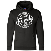 Warning Family Trip In  Progress 2022 Family Trip Matching T Shirt Champion Hoodie | Artistshot