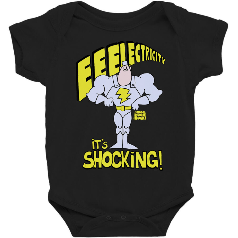 Schoolhouse Rock Electricity It's Shocking Baby Bodysuit by Konlasa6638 | Artistshot