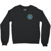 Fbi Federal Bureau Of Investigation Department Of Justice Of The Unite Crewneck Sweatshirt | Artistshot