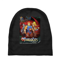 Thundercats Classic Group Shot Poster Baby Beanies | Artistshot