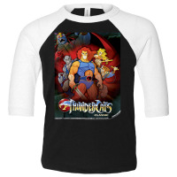 Thundercats Classic Group Shot Poster Toddler 3/4 Sleeve Tee | Artistshot