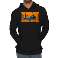 Orange _ White Tennessee State Flag Retro Vintage Tennessee Lightweight Hoodie | Artistshot