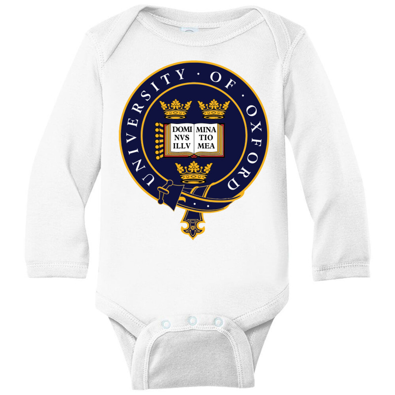 University Of Oxford Long Sleeve Baby Bodysuit by cm-arts | Artistshot