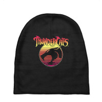 Thundercats Neon Gradient Baby Beanies | Artistshot