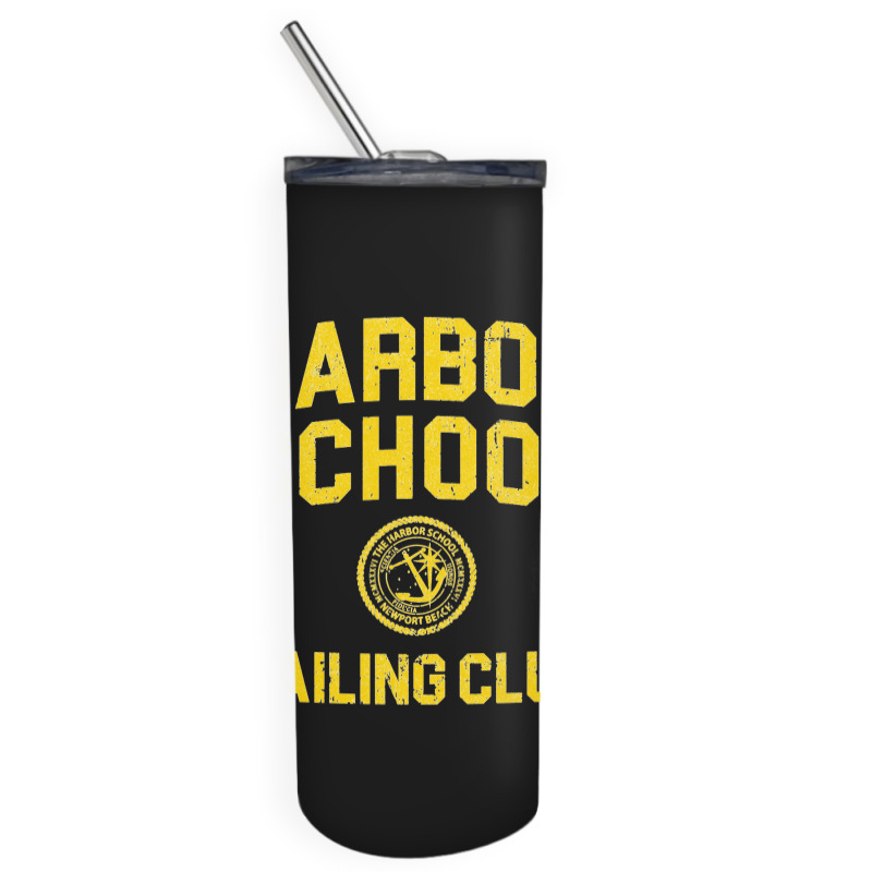 Harbor School Sailing Club   The Oc Skinny Tumbler | Artistshot