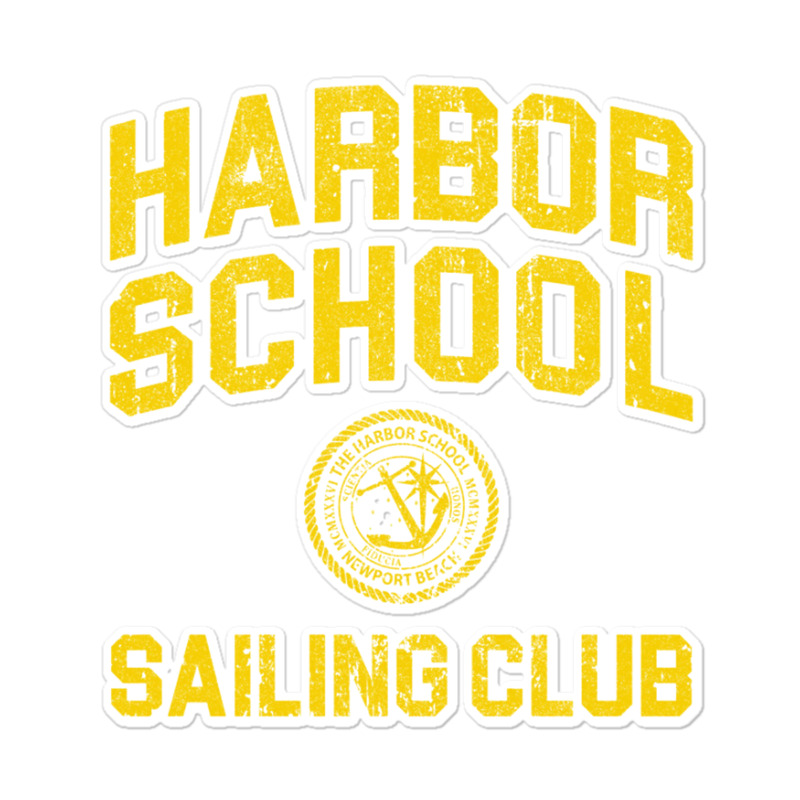 Harbor School Sailing Club   The Oc Sticker | Artistshot