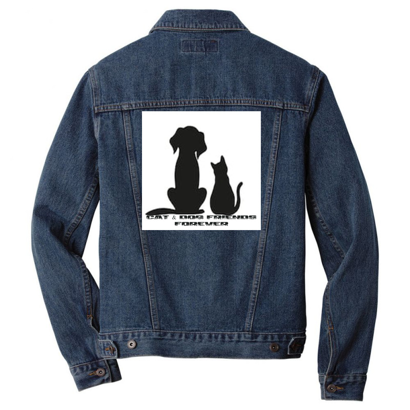 Cat&doog Men Denim Jacket | Artistshot