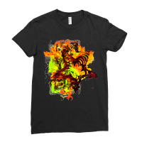 Crazy Toxic Star Classic Ladies Fitted T-shirt | Artistshot