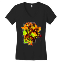 Crazy Toxic Star Classic Women's V-neck T-shirt | Artistshot