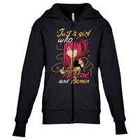 Anime Ramen Girls Youth Zipper Hoodie | Artistshot