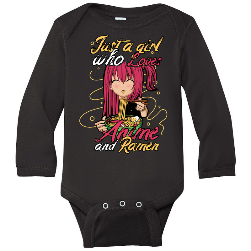 Anime Ramen Girls Long Sleeve Baby Bodysuit by King Davila | Artistshot