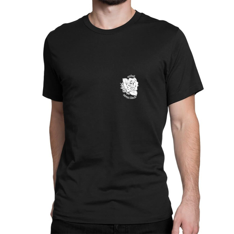 Raven Black Arrival Rose 1 Classic T-shirt by JeffereyGrimes | Artistshot