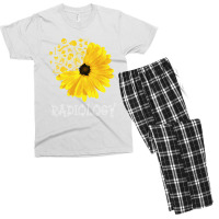 Radiology Sunflower Tech Radiologist X Ray Radiographer Rad Sweatshirt Men's T-shirt Pajama Set | Artistshot