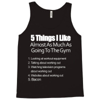 Working Out At Gym & Bacon T Shirt Tank Top | Artistshot