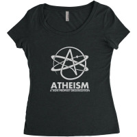 Atheism - A Non Prophet Organization Women's Triblend Scoop T-shirt | Artistshot