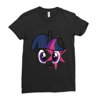 My Little Pony Twilight Sparkle Smiling Face Ladies Fitted T-shirt | Artistshot