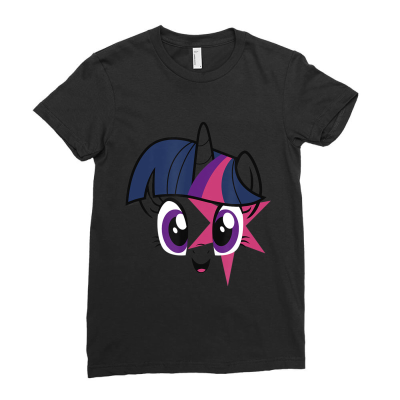 My Little Pony Twilight Sparkle Smiling Face Ladies Fitted T-Shirt by Kanmopsuk45 | Artistshot