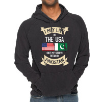 Pakistan American Flag Usa Pakistani Roots Gifts Vintage Hoodie | Artistshot