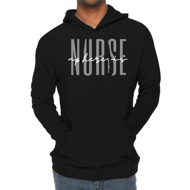 Apheresis Nurse Dialysis Nurse Nephrology Nursing Long Sleeve T Shirt Lightweight Hoodie | Artistshot