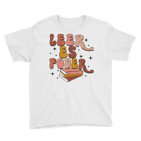 Leer Es Poder Groovy Spanish Teacher Bilingual Maestra T Shirt Youth Tee | Artistshot