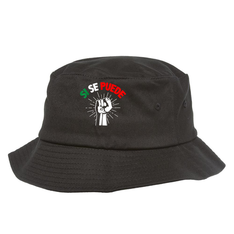 Si Se Puede Spanish Equality Latin Movement Mexican Flag Bucket Hat by SelwynOman | Artistshot