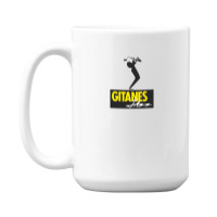 Cool Gitanes Jazz Design 15 Oz Coffee Mug | Artistshot