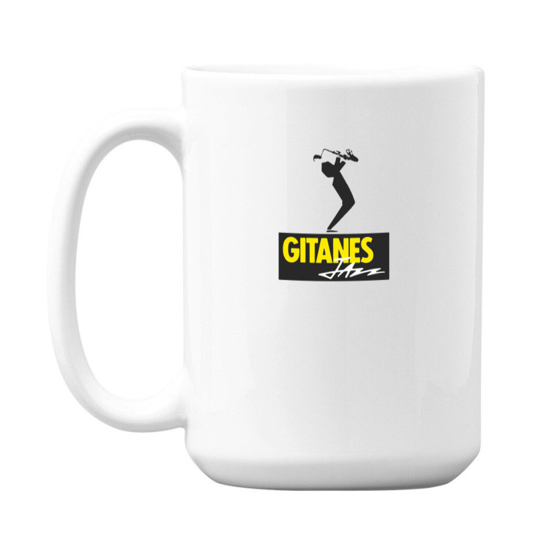 Cool Gitanes Jazz Design 15 Oz Coffee Mug | Artistshot