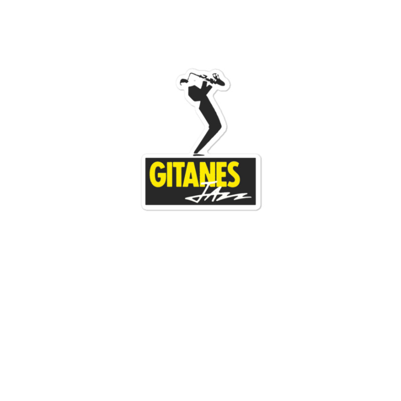 Cool Gitanes Jazz Design Sticker | Artistshot