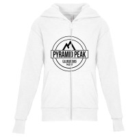 Pyramid Peak Youth Zipper Hoodie | Artistshot