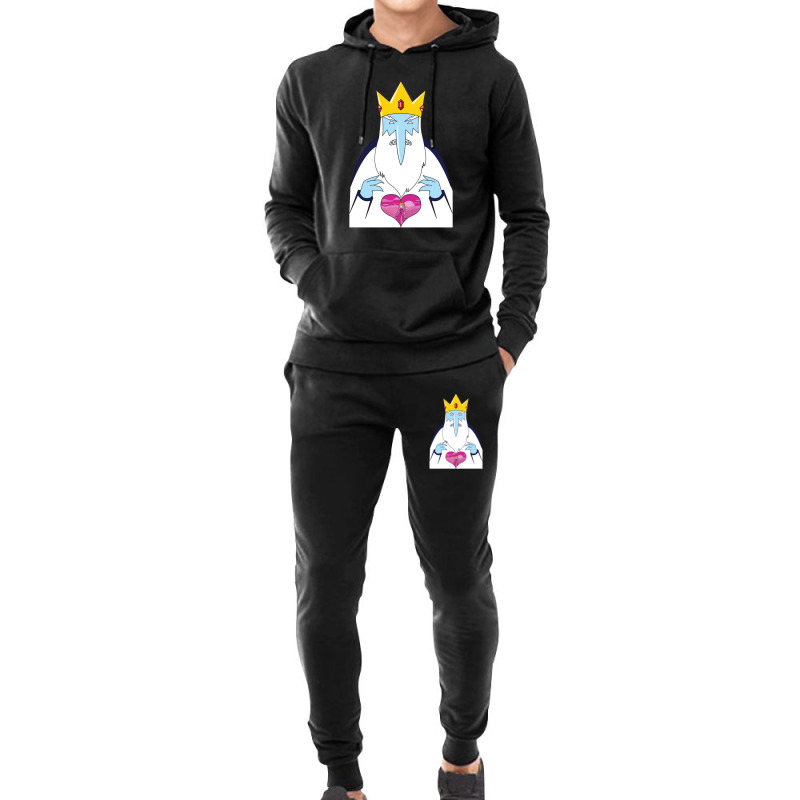 Heart Of Ice   Cartoon Hoodie & Jogger Set | Artistshot