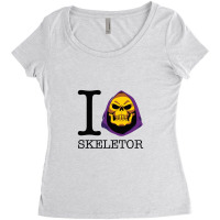 I Love Skeletor Masters Of Universe Women's Triblend Scoop T-shirt | Artistshot