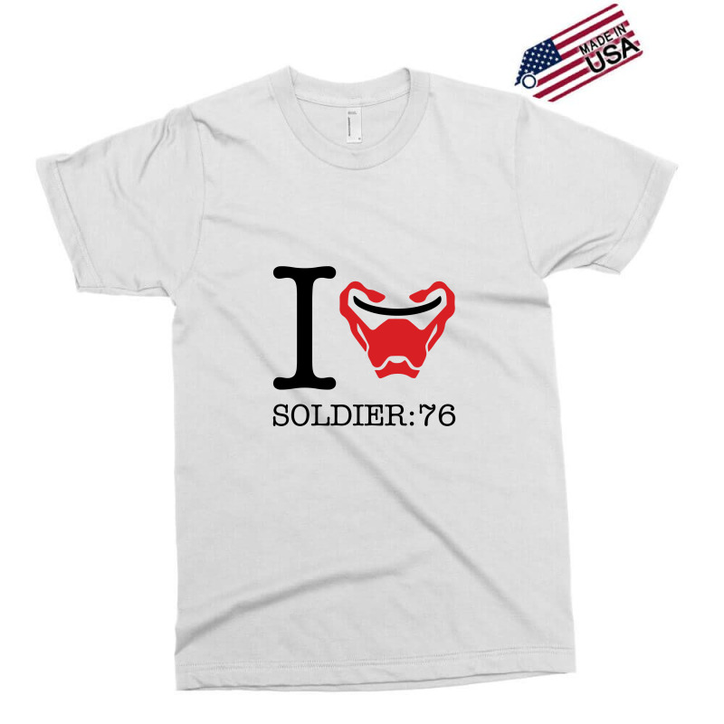 I Love Soldier 76 Overwatch Exclusive T-shirt | Artistshot