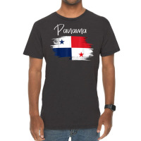 Panama Flag Tshirt, Panamanian Tshirt, Panama Flag For Women T Shirt Vintage T-shirt | Artistshot