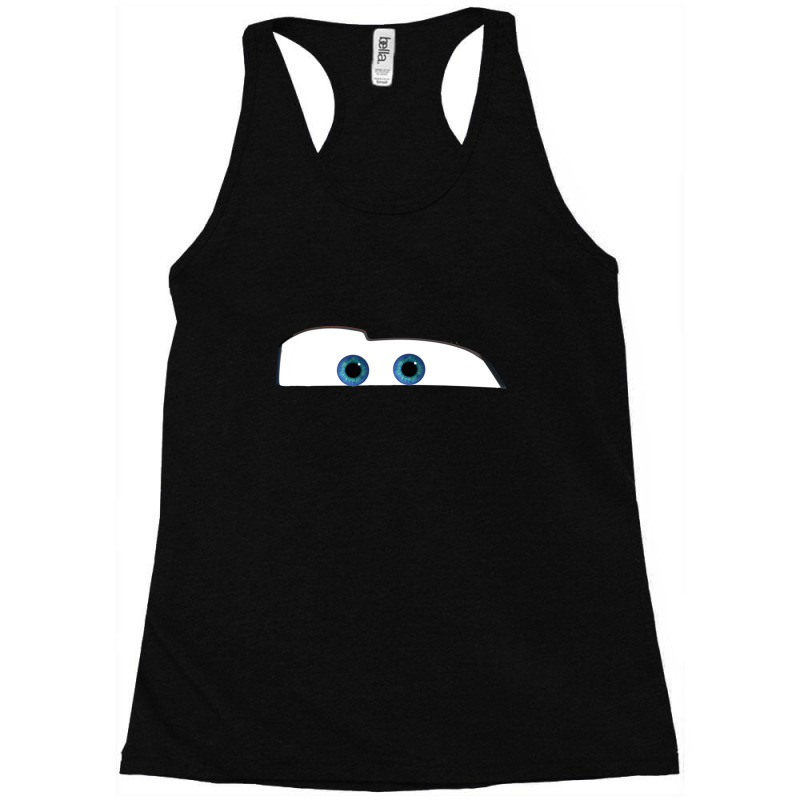 Lightning Mcqueen Eyes Racerback Tank by RobinIntorcia | Artistshot