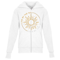 Live By The Sun Love By The Moon Wicca Pagan Solstice Pullover Hoodie Youth Zipper Hoodie | Artistshot