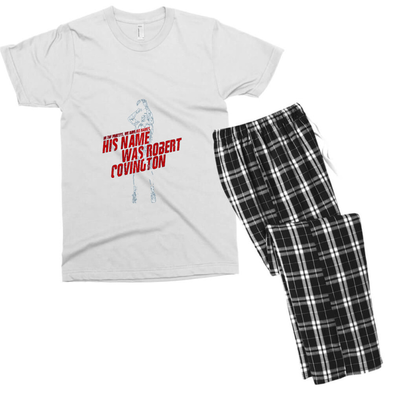 His Name Was Robert Covington Men's T-shirt Pajama Set | Artistshot