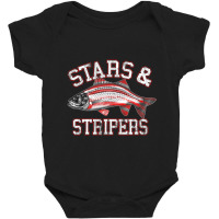 Stars & Stripers Fishing Baby Bodysuit | Artistshot