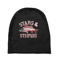 Stars & Stripers Fishing Baby Beanies | Artistshot