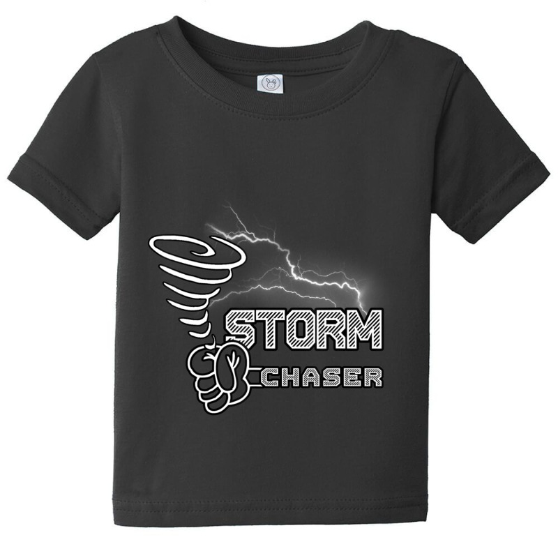 Storm Chaser Cool Electric Lightning Tornado Weather Baby Tee by Kosdapen517 | Artistshot