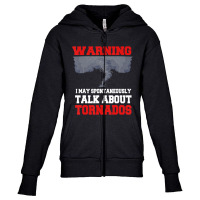 Storm Chaser Tornado Twister Quote Youth Zipper Hoodie | Artistshot