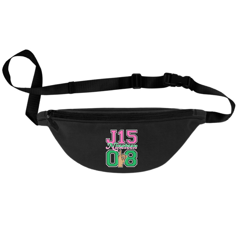 J15 Nineteen 08 Founder's Day Aka Women Hand Sign Sweatshirt Fanny Pack | Artistshot