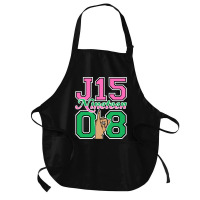 J15 Nineteen 08 Founder's Day Aka Women Hand Sign Sweatshirt Medium-length Apron | Artistshot