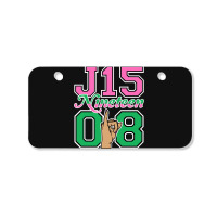 J15 Nineteen 08 Founder's Day Aka Women Hand Sign Sweatshirt Bicycle License Plate | Artistshot