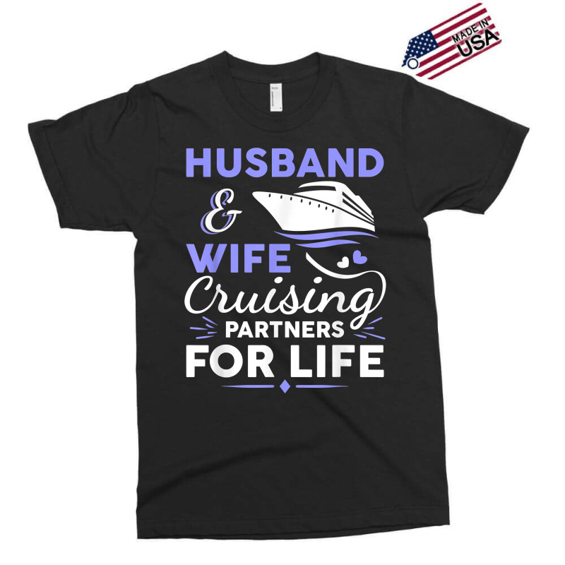 Funny Cruising Design For Husband Wife Couples Cruise Ship T Shirt Exclusive T-shirt | Artistshot