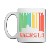 Retro 1970's Style Marietta Georgia Skyline T Shirt Coffee Mug | Artistshot