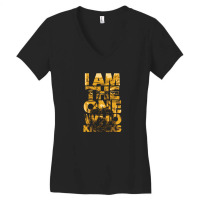 I Am The One Who Knocks Women's V-neck T-shirt | Artistshot