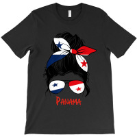 Panamanian Girl Panama Chica Panameña Flag T-shirt | Artistshot